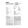 SABA T717 Service Manual