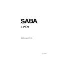 SABA TX805 Owners Manual